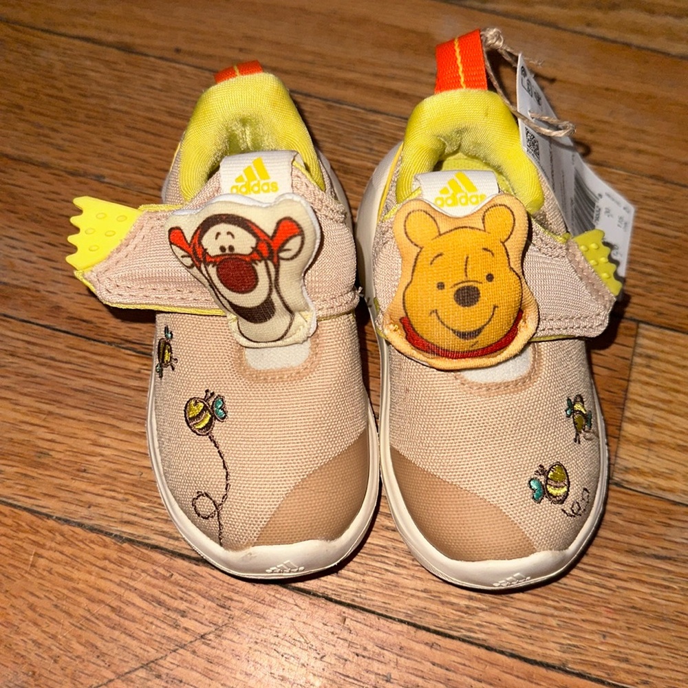 Toddler boy Adidas Winnie the Pooh shoes